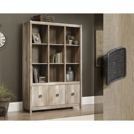 Sauder Cannery Bridge Storage Wall Lo A2 , Six adjustable shelves for flexible storage options 416091